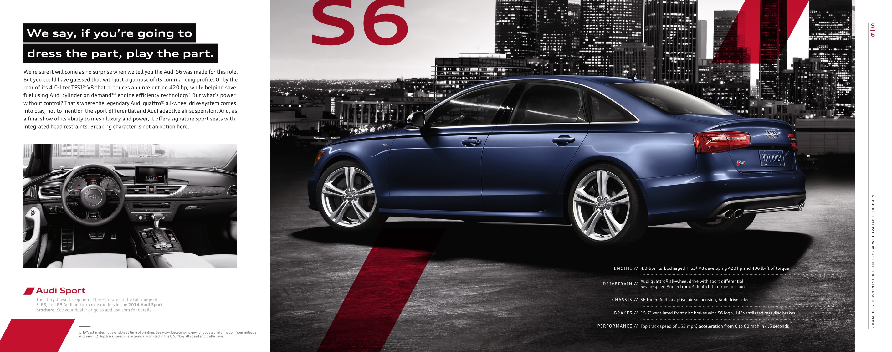 2014 Audi A6 Brochure Page 31